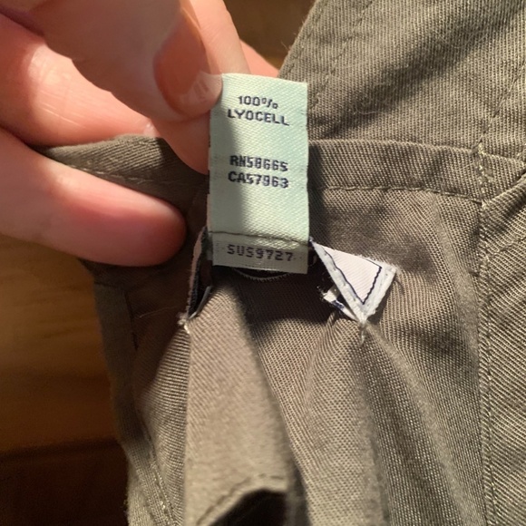 Susina Utility Overalls Olive Medium NWT - Picture 5 of 6